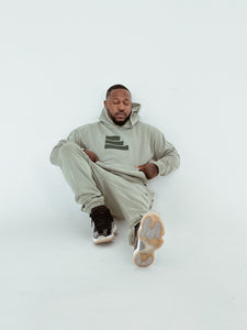 OIL GREEN Sweat Set