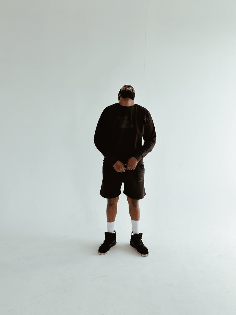 GALAXY BLACK Sweat Short